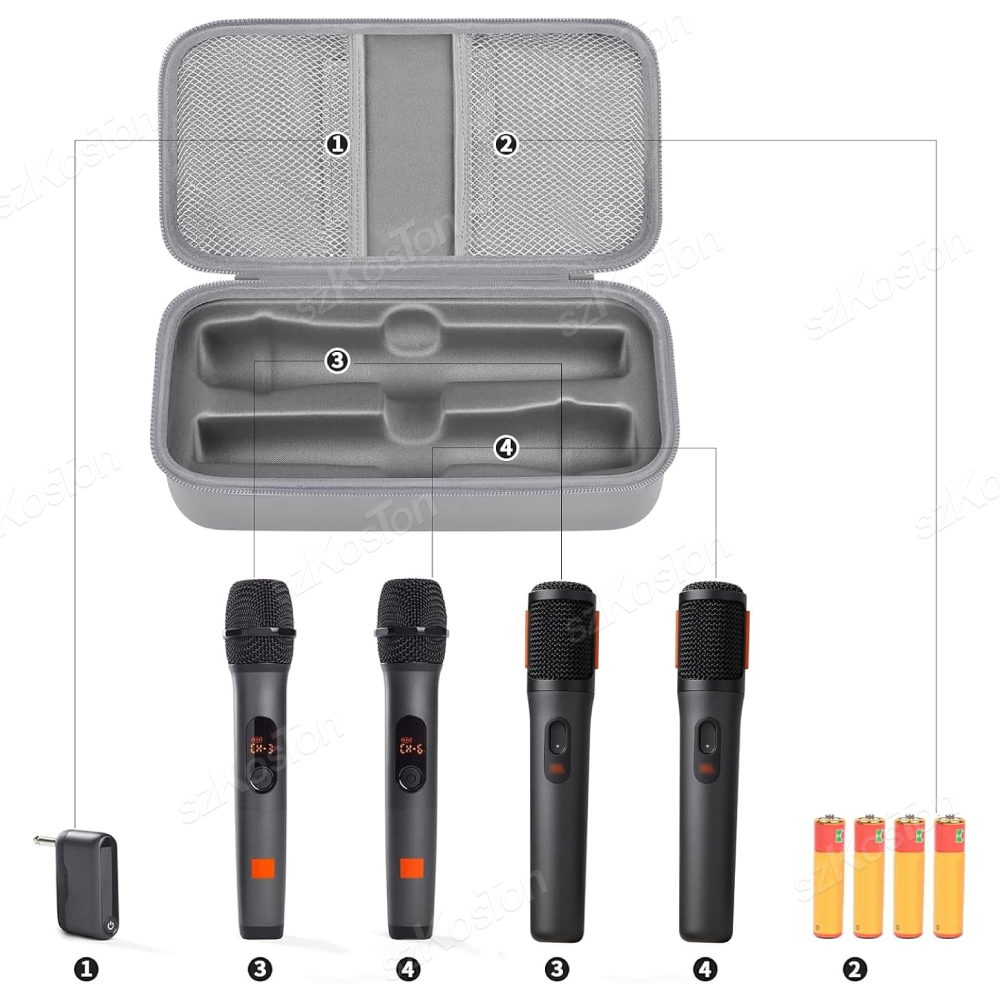เคสไมโครโฟนไร้สายสําหรับ JBL P - Shure Mic Sm58 บทวิจารณ์และราคา