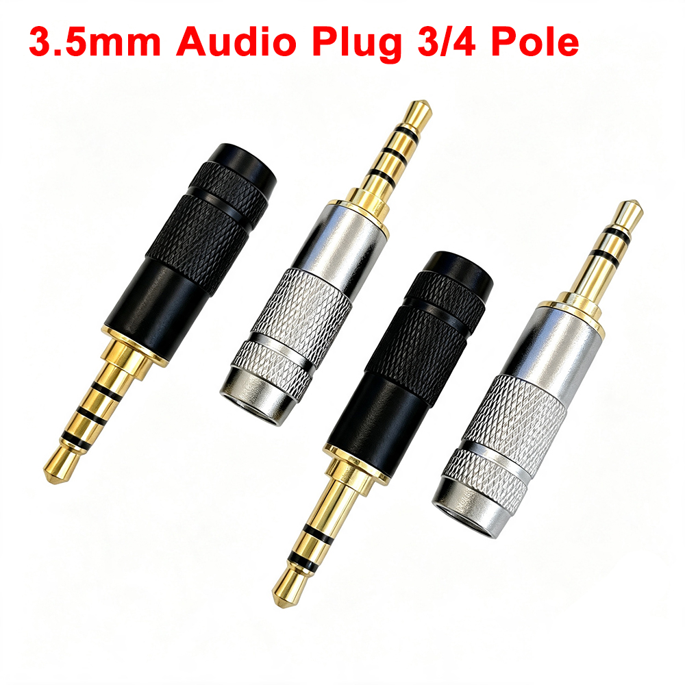 1 ชิ้น ปลั๊กเสียงแบบชุบทอง 3.5 - Audiophile Headphone Wired บทวิจารณ์และราคา