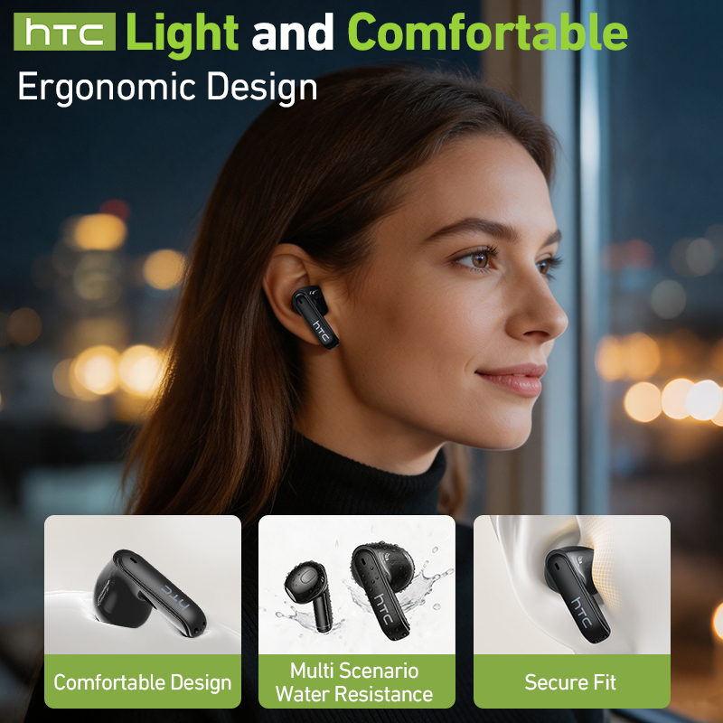 หูฟังไร้สาย HTC NE94 สำหรับเล่ - Wireless Earbuds Tws บทวิจารณ์และราคา