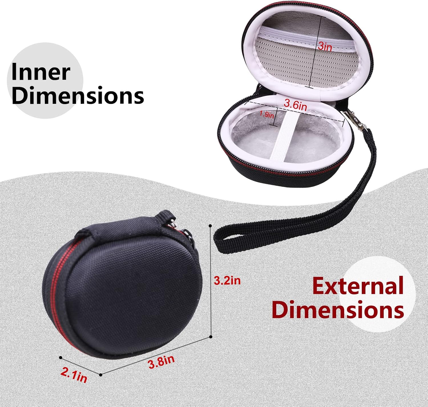 เคสแข็ง LTGEM สำหรับหูฟังไร้สา - Headphone Case Hard บทวิจารณ์และราคา