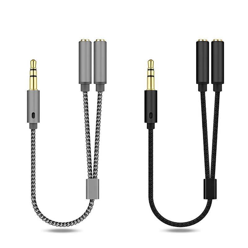1PCS 3.5 มม.เสียง Splitter Y แ - Earphone Splitter Jack บทวิจารณ์และราคา